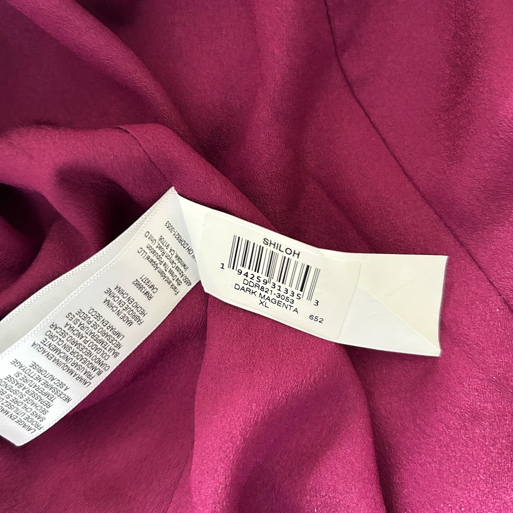 Dress the Population Backless Plum Gown - Picture 12 of 14